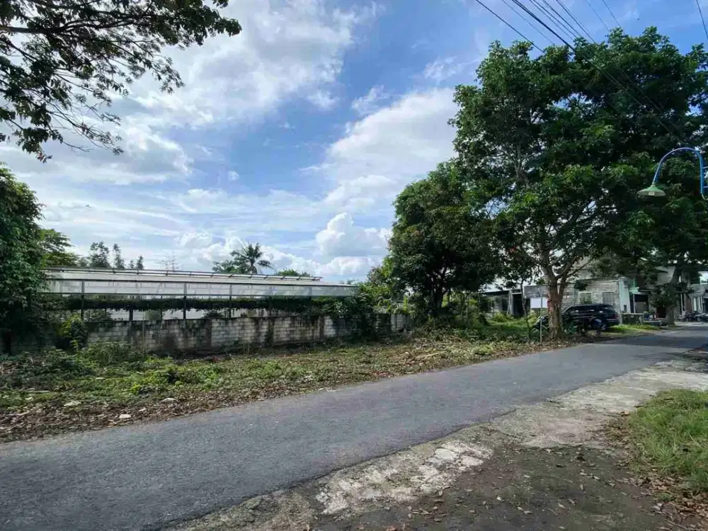 Tanah Pekarangan Strategis Pinggir Jalan Aspal Brajan Tamantirto Bantul Dekat Kampus