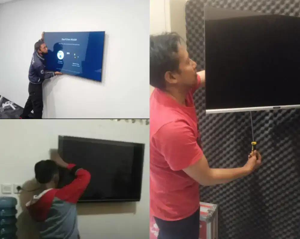 Braket +pasang atau jasa pasang terima rapih breket bracket led tv