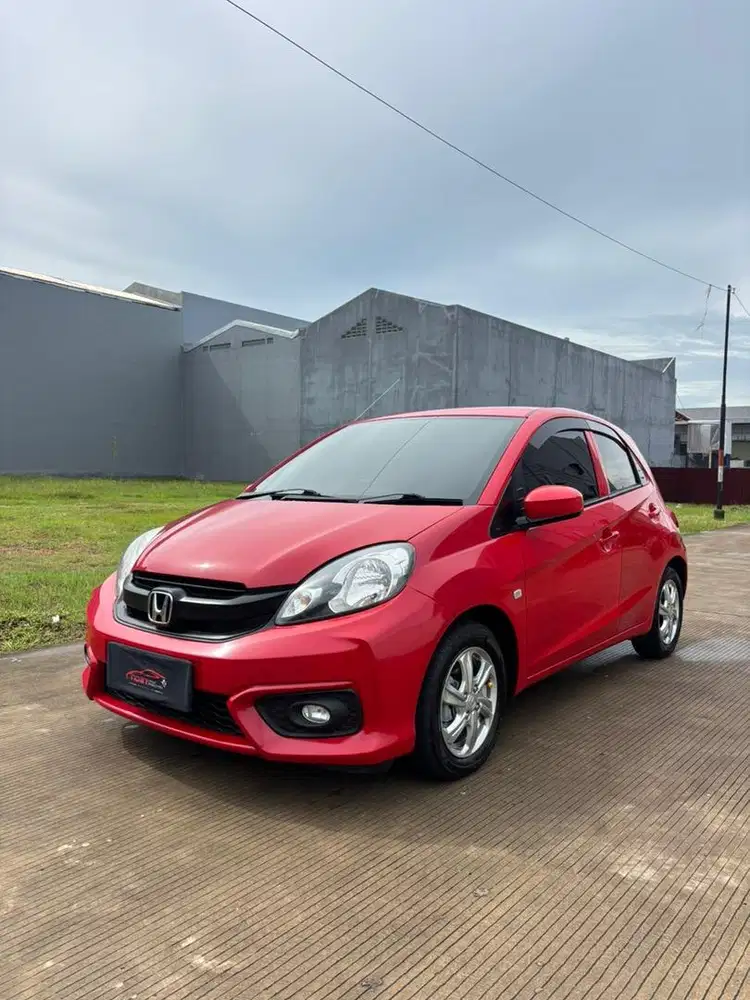 Honda Brio 1.2 E CVT 2018 Automatic ( Merah Metalik )