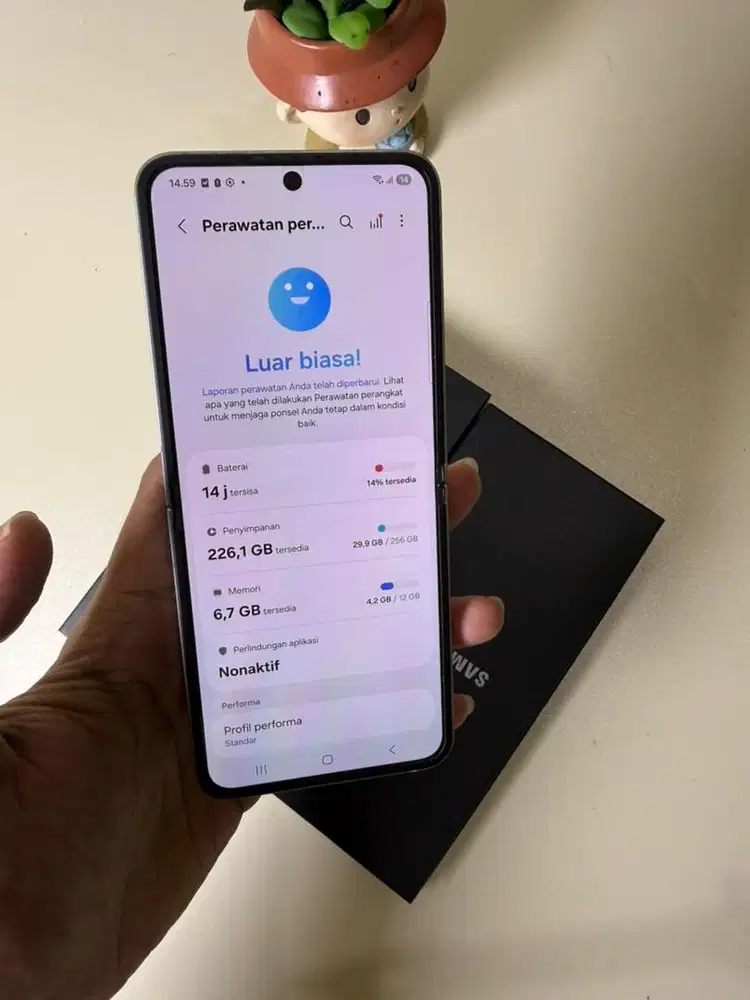 Samsung flip 6 256Gb sein resmi