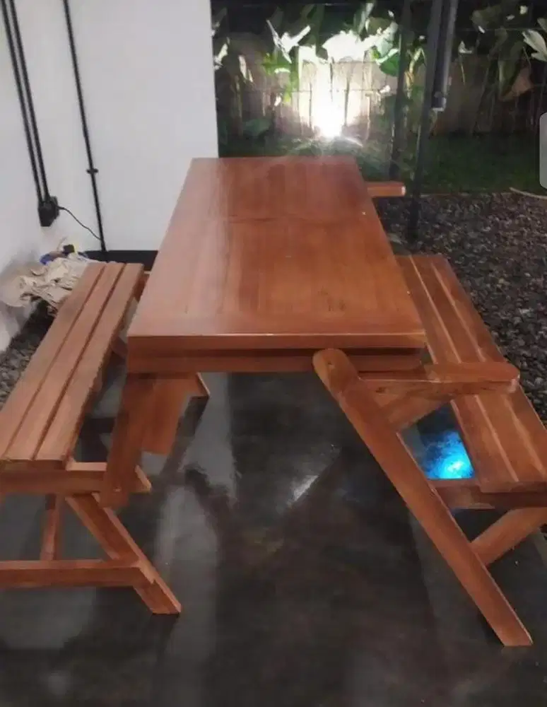 Dijual Cepat Kursi Meja Lipat Santai