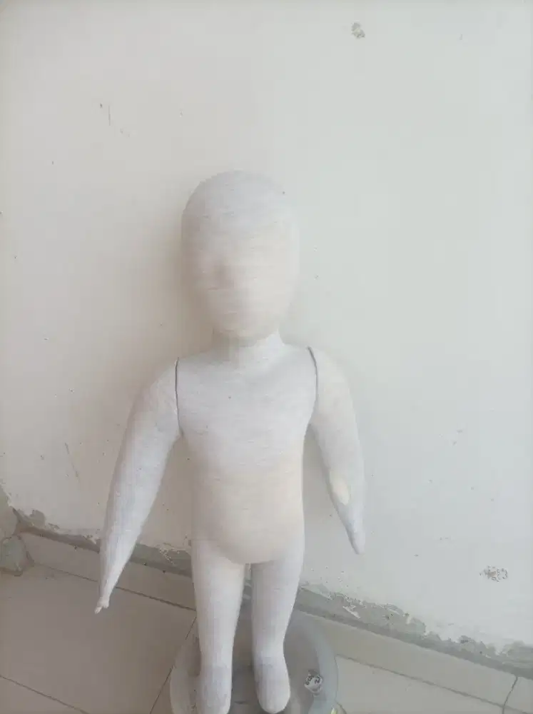 Patung body anak busa foam 1-2 th