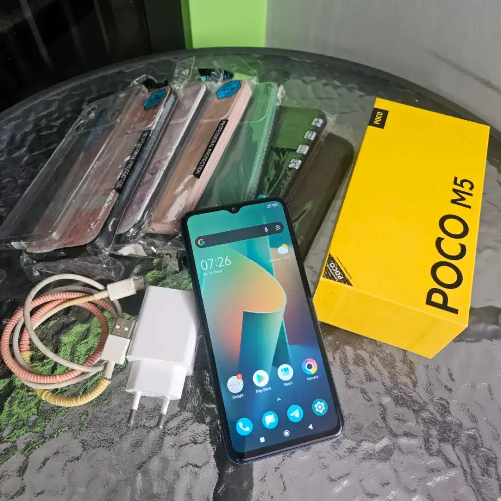 Jual Poco M5 Fullset 4/128GB