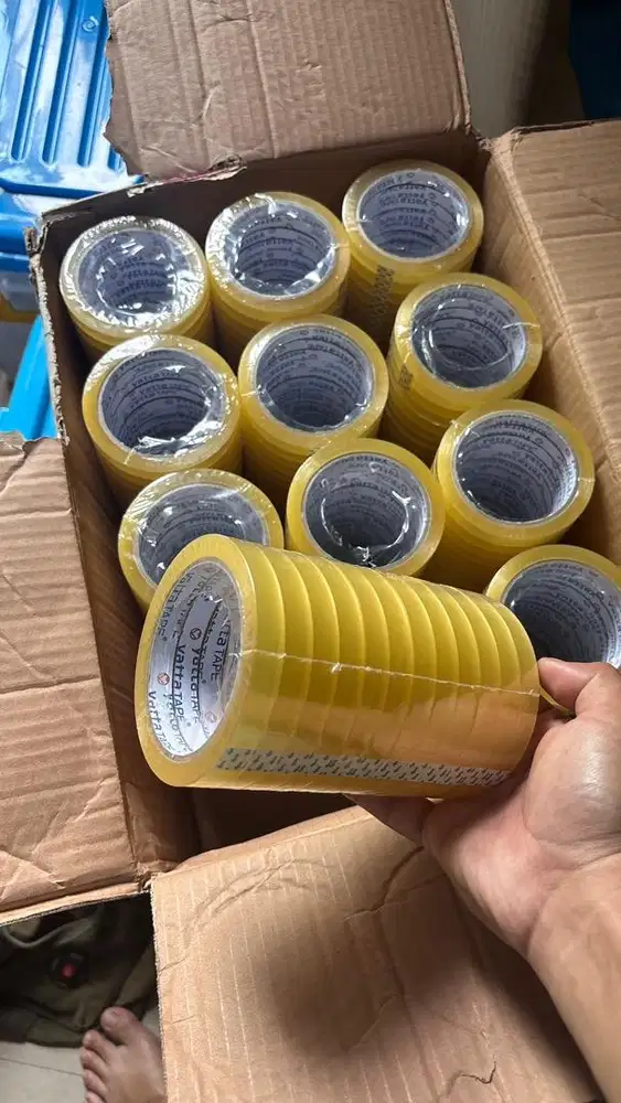 Isolasi bening slong merk yatta ada 20 slop