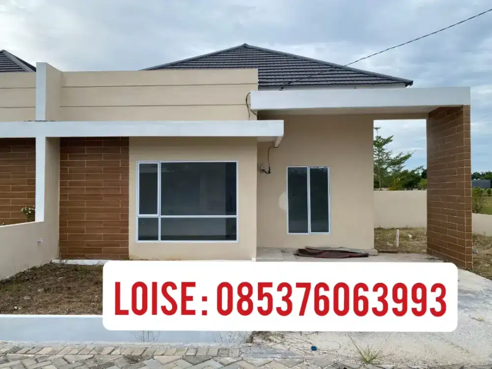 Type 45 Berkelebihan Tanah jl.Bukit Barisan