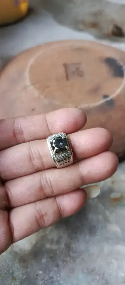 Black diamond transparan koleksi pribadi jadul kuno dan antik