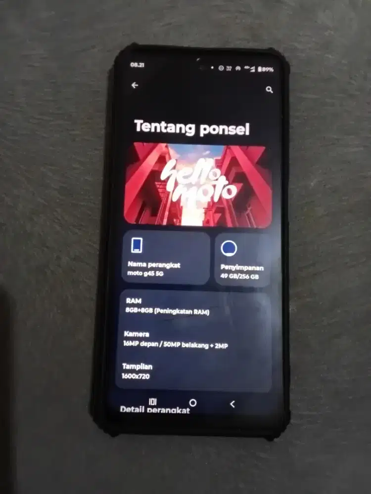 Motorola g45 5g 8+8/256