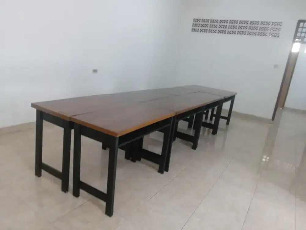 Meja makan warung, meja kios Cafe, meja resto usaha