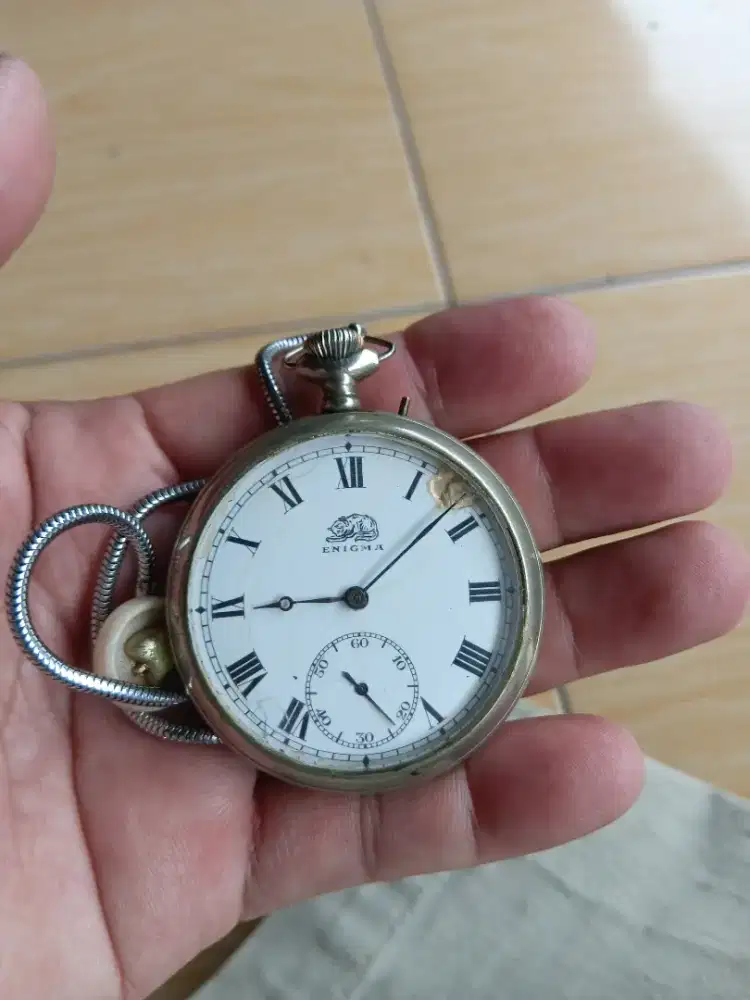 pocket watch enigma masih berfungsi jam kantong antik jadoel tempoe do