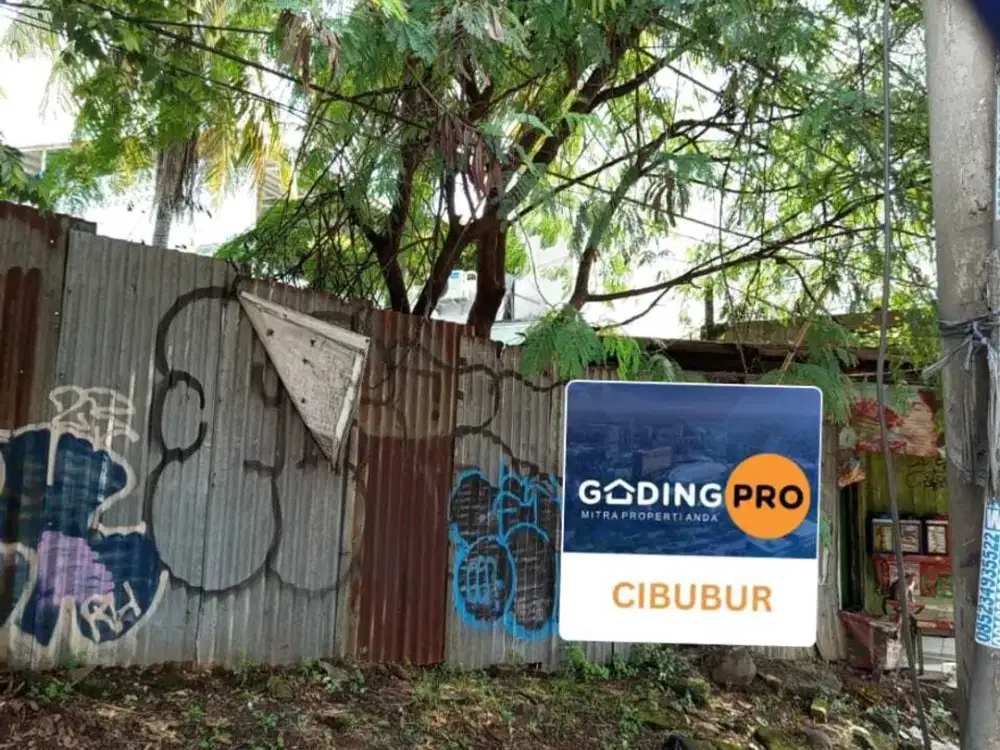 Di Jual Tanah Pinggir Jalan Alternatif Cibubur