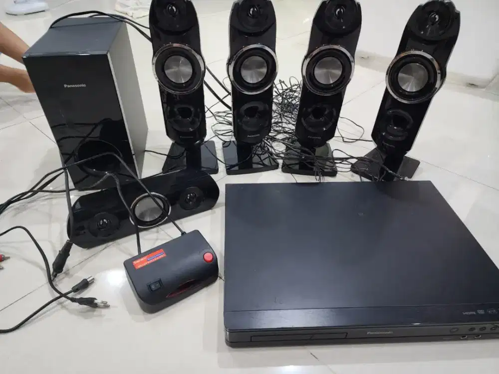 1set home theater panasonic buatan malaysia
