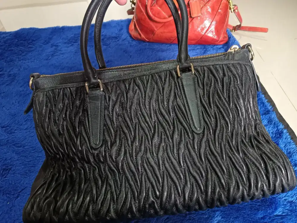 Tas preloved Coach Original Hitam