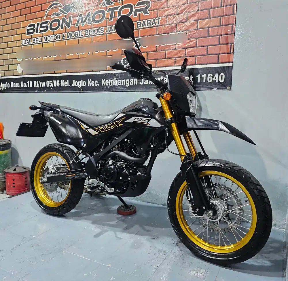 Km 7rb! sprti baru! KAWASAKI NEW KLX 150 SM SE 2024 Pajak ON dtracker