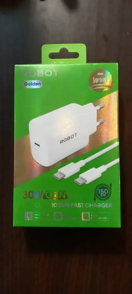 ROBOT RT-GC02C Charger GaN-C Support PD PPS 30W