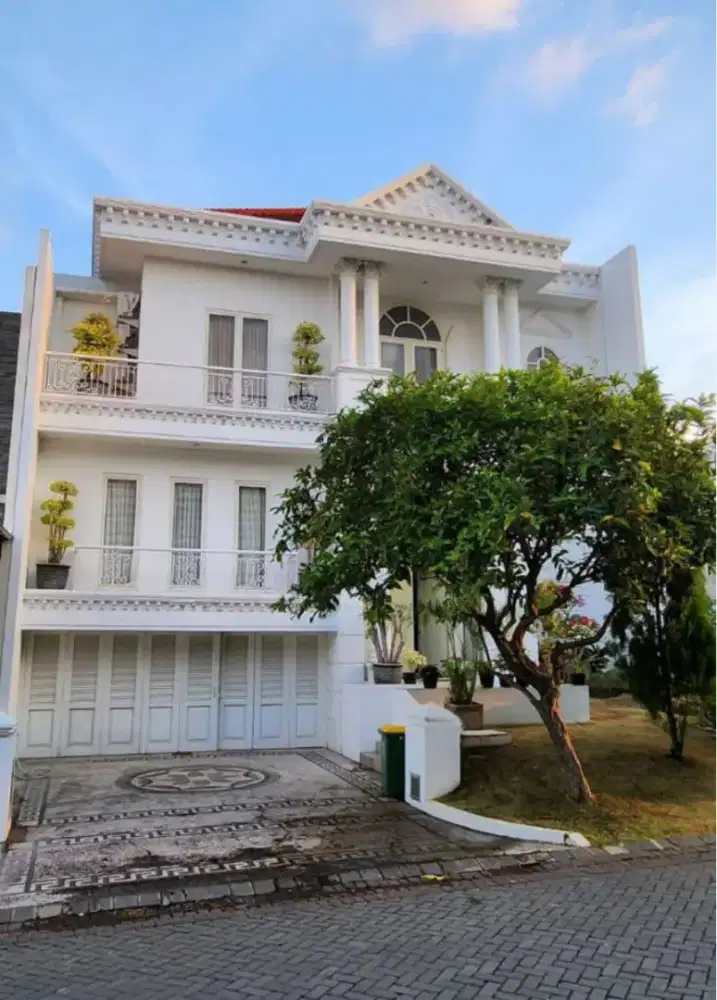 DIJUAL RUMAH CLASSIC VILLA BUKIT REGENCY PAKUWON INDAH SURABAYA BARAT