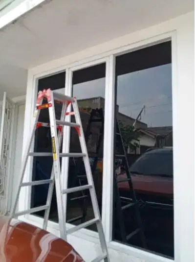 kaca film riben kacafilm one way kantor rumah oneway sticker sandblast