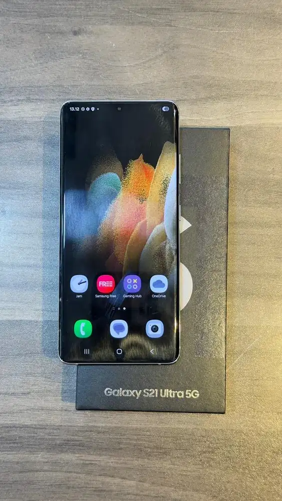 Samsung S21 Ultra silver 5G 12/256GB SEIN Lengkap