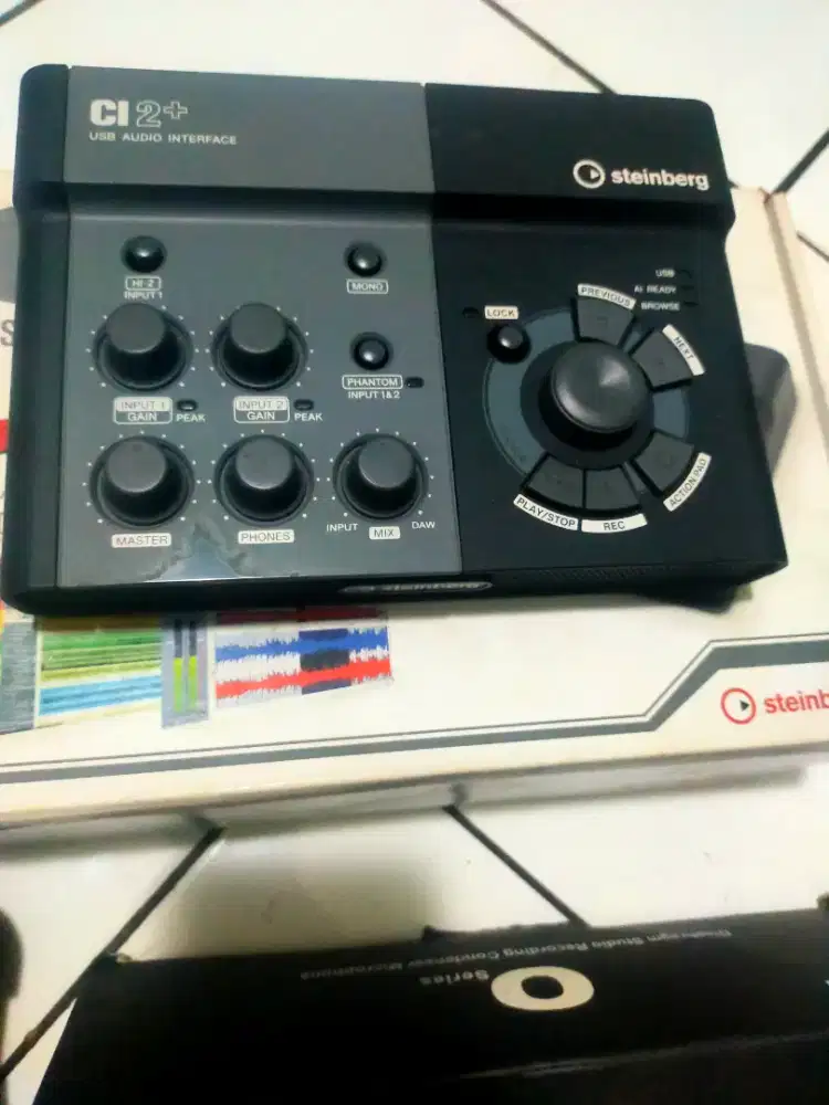 Soundcard stenberg CI 2+/ mic condenser icon O² series