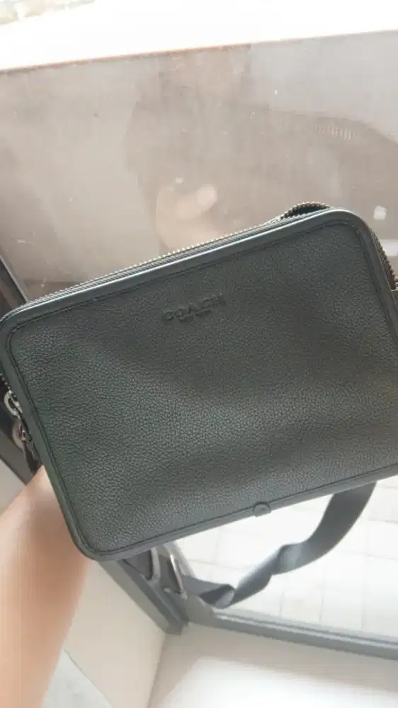 COACH CHARTER LEATHER CROSSBODY