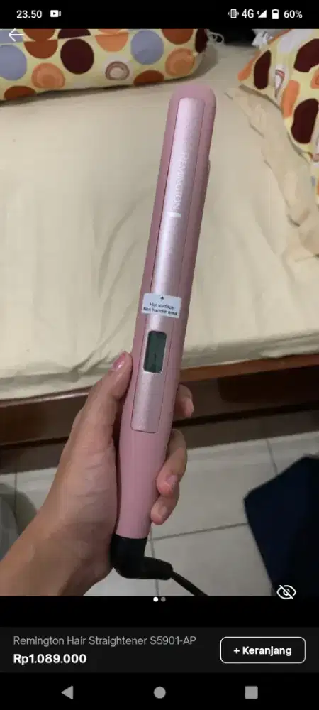 catokan rambut Philips