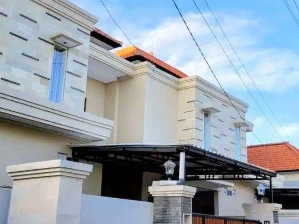 Villa Cantik 2 Lantai Disewakan, di Area Hang Tuah Sanur, Denpasar
