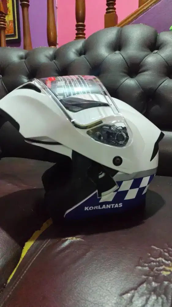 Helm modular fullface/halfface