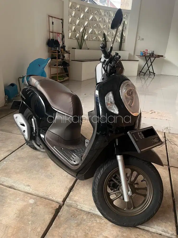 DIJUAL HONDA SCOOPY PRESTIGE 2022 BLACK
