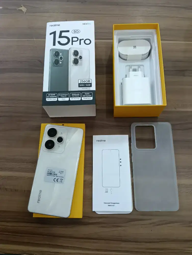 Realme 15 pro 5G 12/256 seken murah dan lengkap
