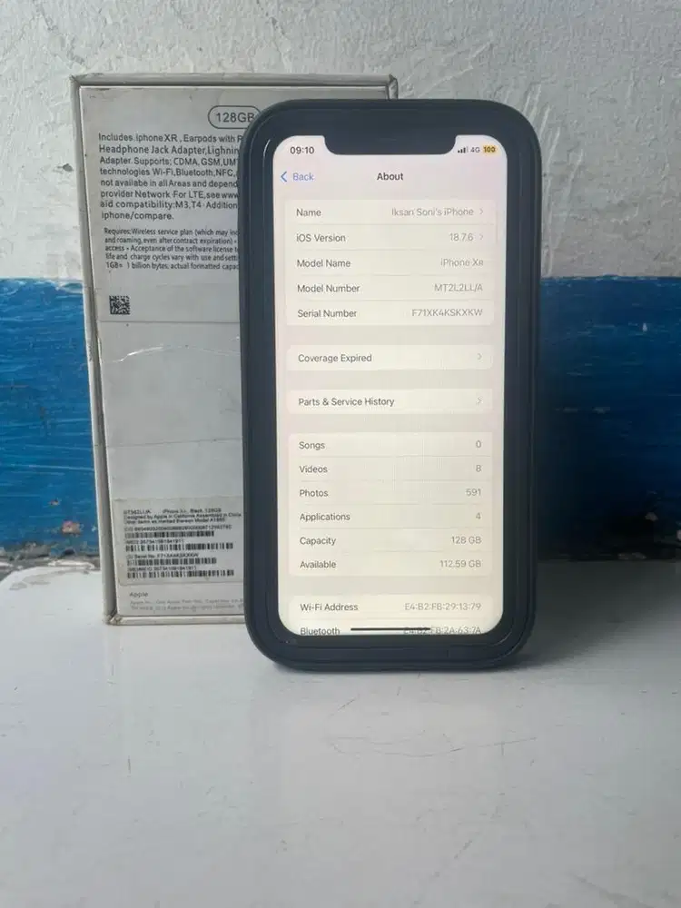 iPhone XR 128 GB Ex-Inter