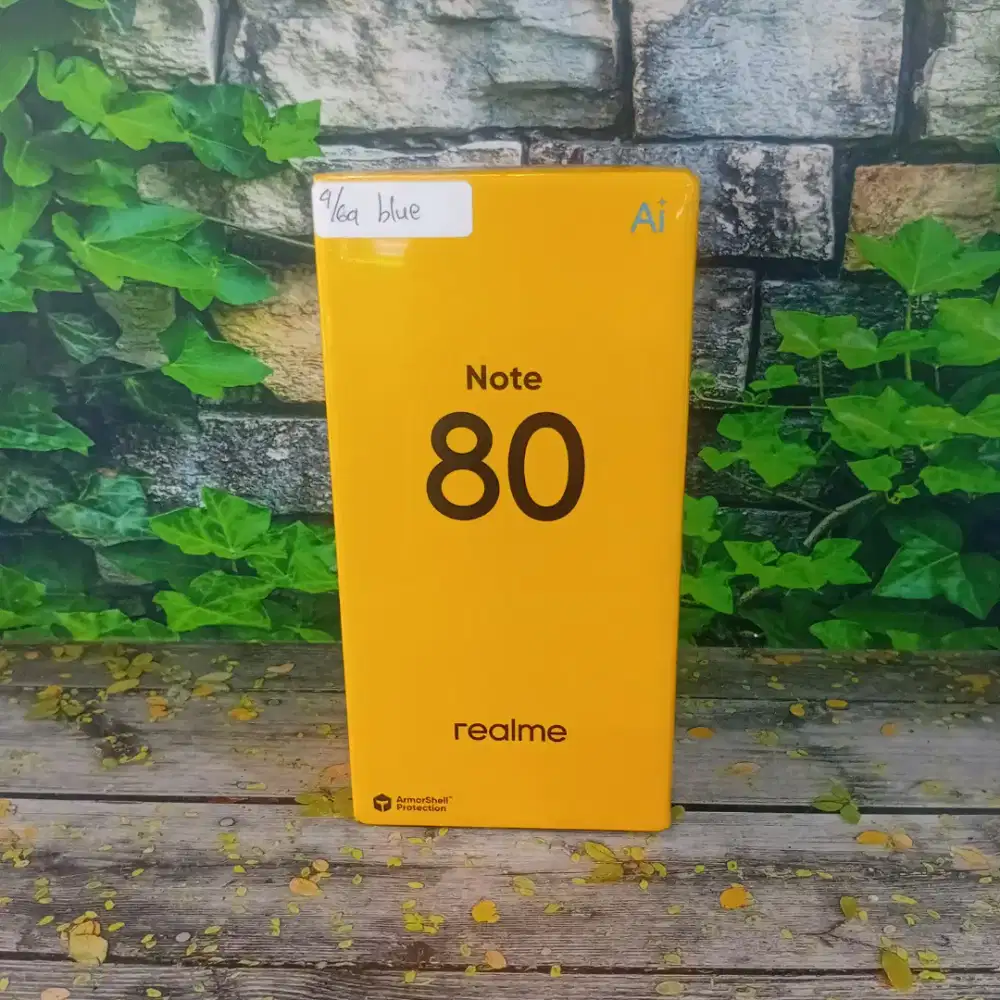 REALME NOTE 80 HP TAHAN AIR TAHAN BANTING MURAH CUMAN 1 JUTAAN SAJA