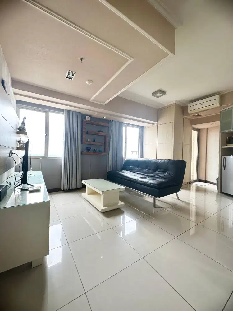 DISEWAKAN APARTEMEN WATERPLACE RESIDENCE 1BR 60m2 FULL INTERIOR