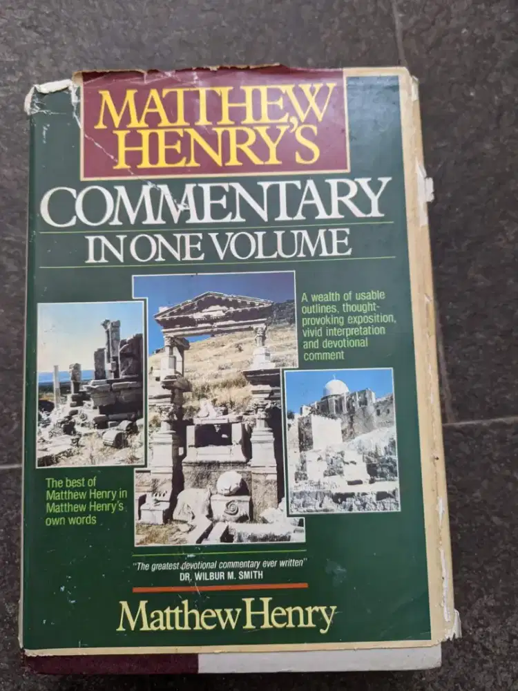 Buku komentari alkitab oleh matthew henry