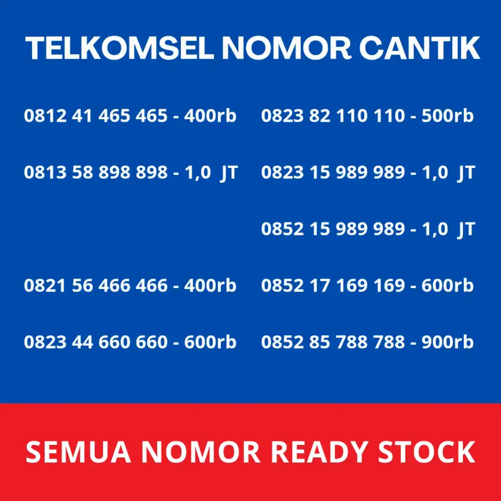 NOMOR CANTIK SIMPATI