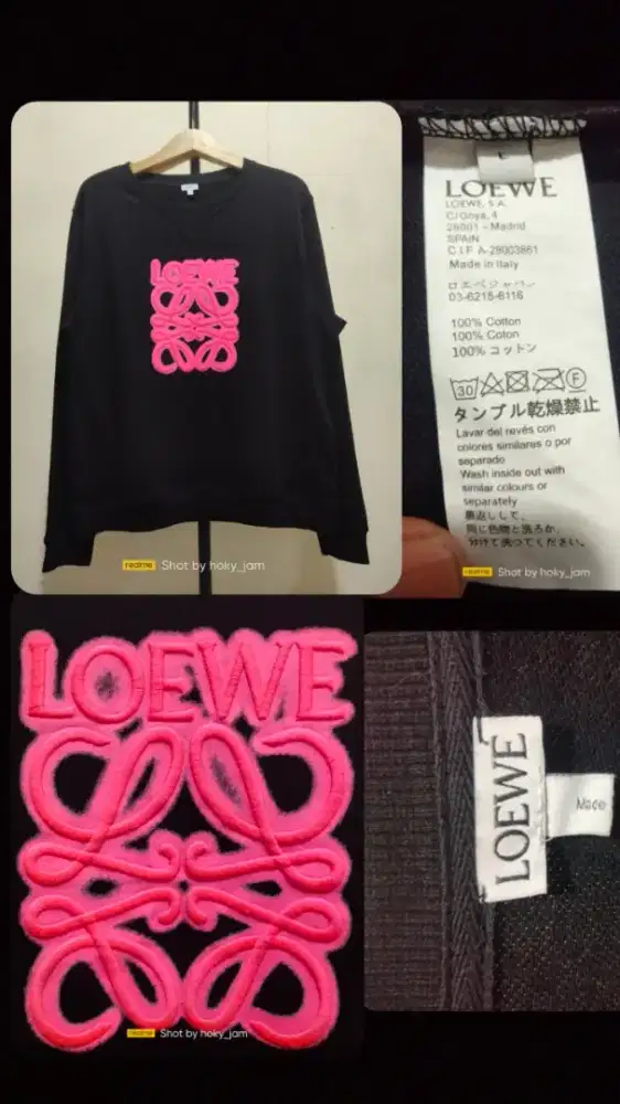 Crewneck Loewe Hitam