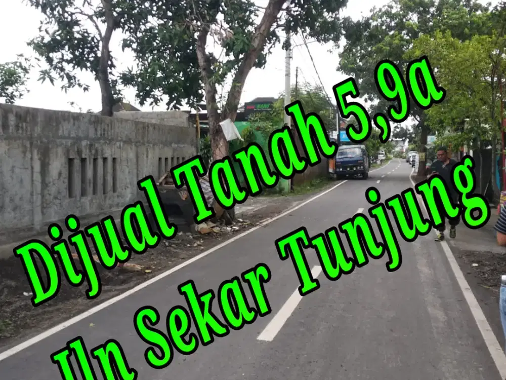 Dijual Tanah 5,9a di Jln Sekar Tunjung Gatsu Timur Denpasar Bal