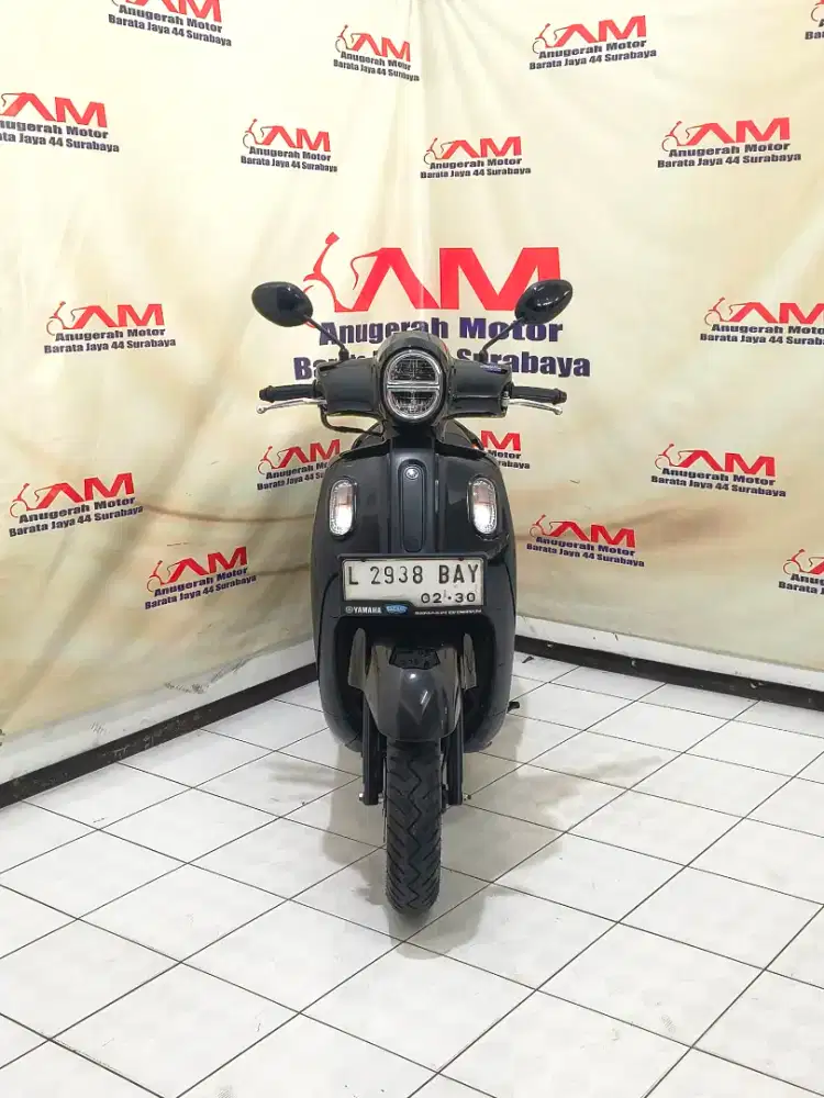 Yamaha Fazzio 125 Shutter key Tahun 2025 warna Hitam