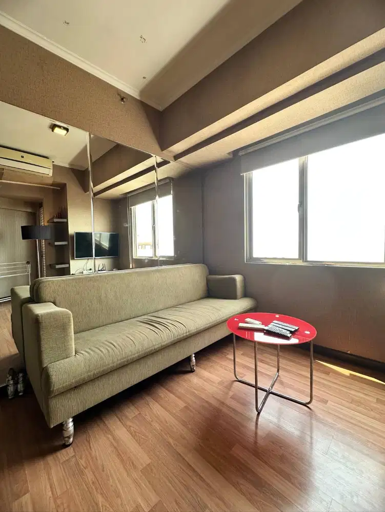 DISEWAKAN APARTEMEN WATERPLACE RESIDENCE 2BR 60m2 MIDDLE FLOOR