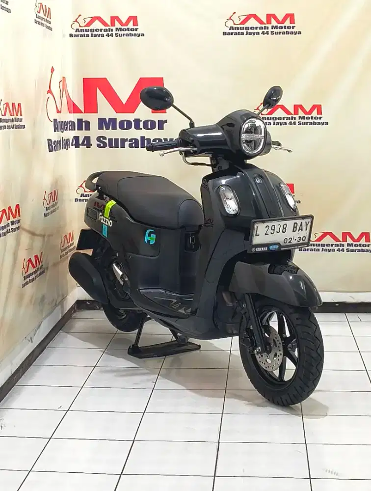 Ready Yamaha Fazzio 125 Shutter key Tahun 2025 warna Hitam
