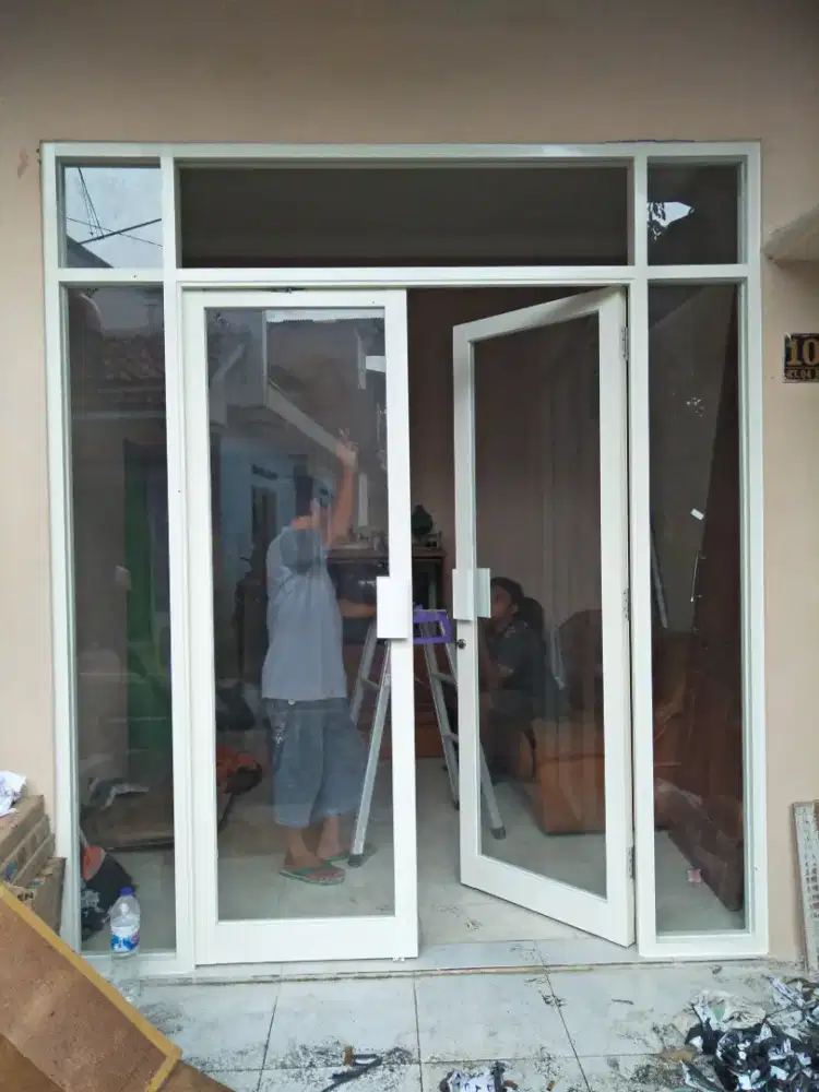 Kusen aluminium pintu jendela kaca malang konsultasi gratis