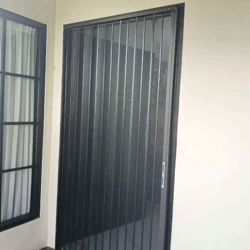 Pintu kawat nyamuk lipat aluflex