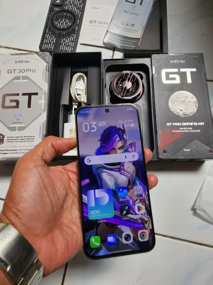 Infinix gt 30 pro 12/512 resmi Indonesia garansi personal