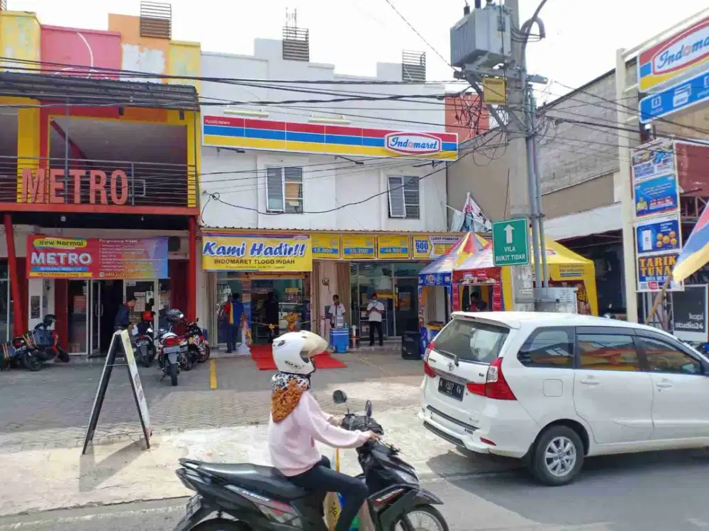 2 Ruko indomaret Tlogo indah