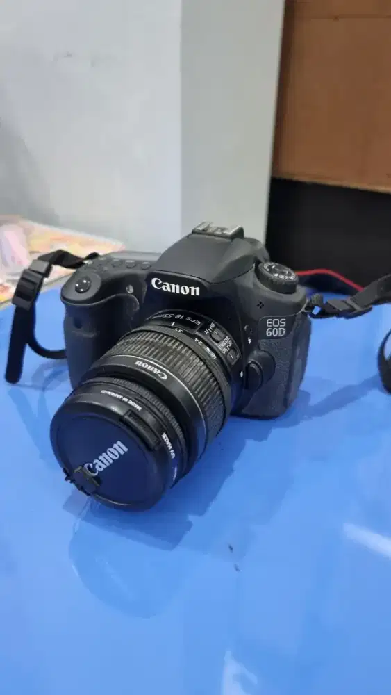 KAMERA CANON 60D SEMI PRO + LENSA KIT 18-55MM FULL SET