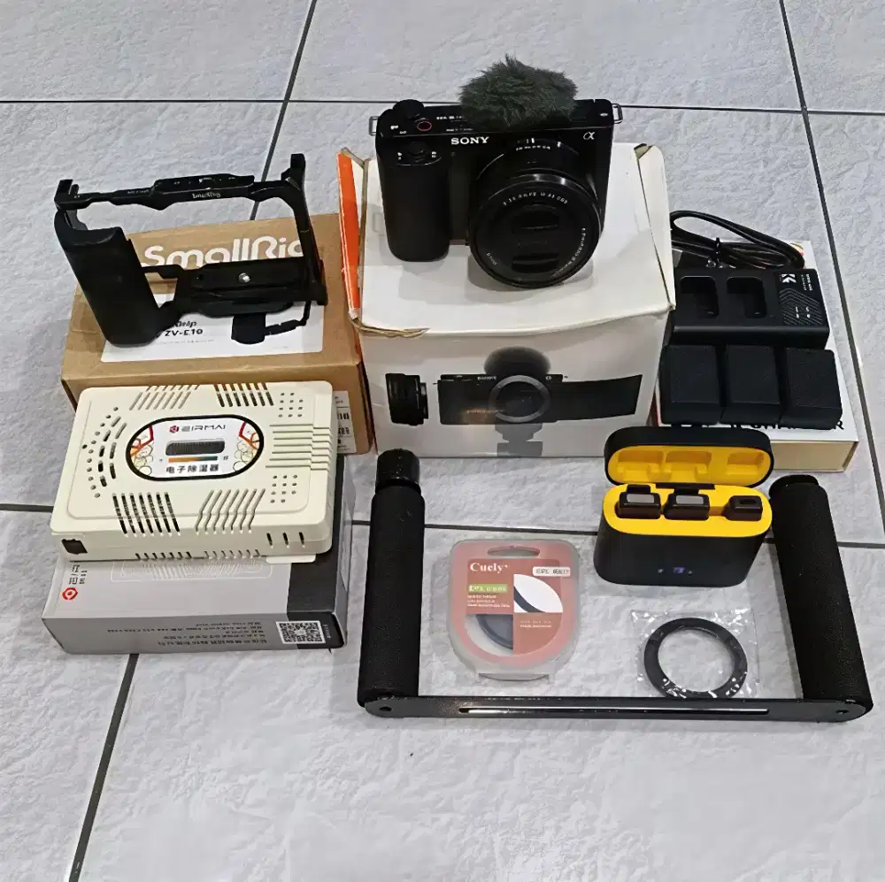 Sony ZV-E10 Mark I Jual Cepat Second