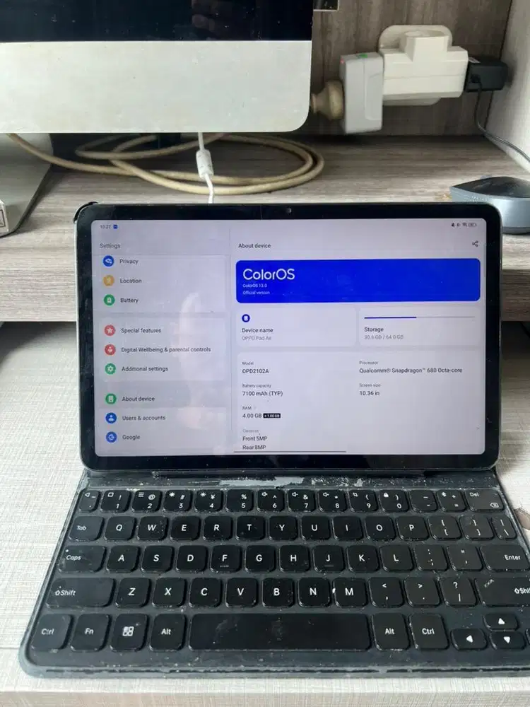 Oppo pad keyboard