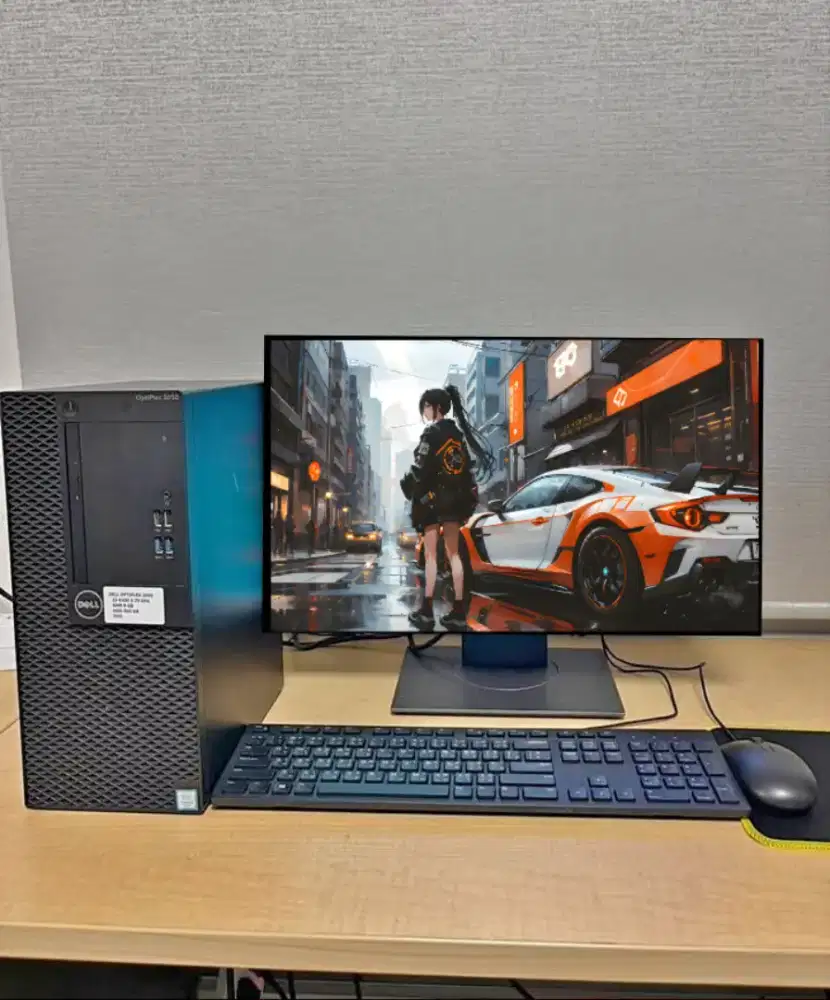 PC GAMING FULSET + LCD + RAM 8 GB + VGA 1 GB + HD 500 GB + GAMES APP