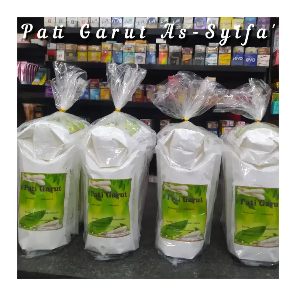 Tepung Pati Garut 100% Asli