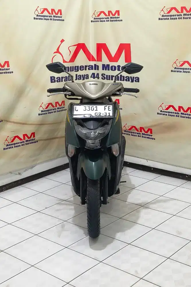 Km 13 Ribu Yamaha Gear 125 Std Tahun 2021 Hijau Army