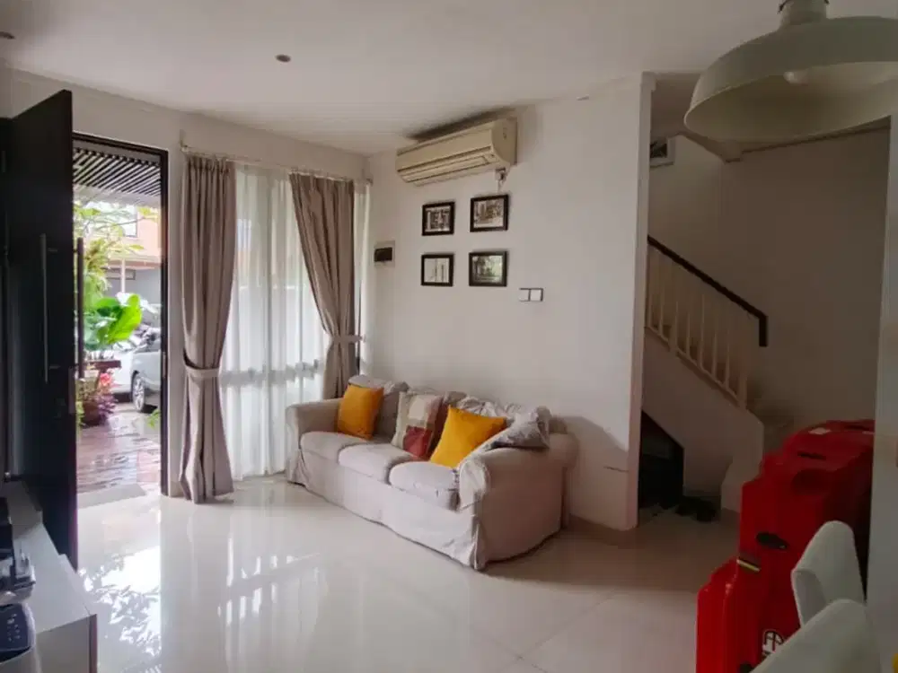 Rumah Full Furnished Kebayoran Harmony Bintaro Hadap Utara GB-17928