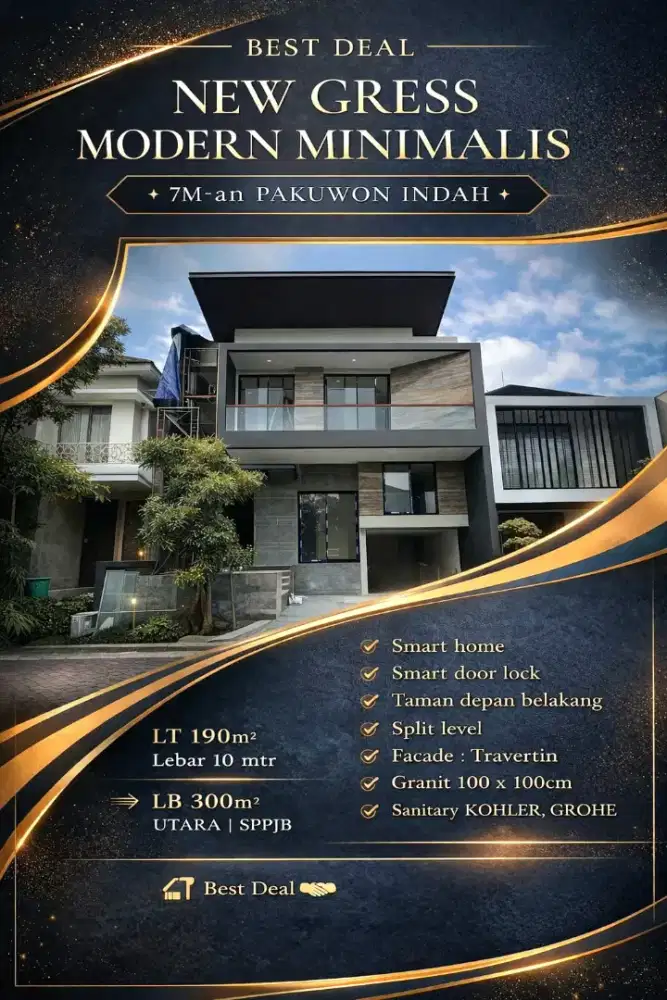 New Gress Modern Minumalis Pakiwon Indah